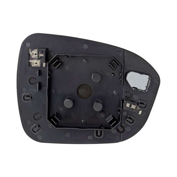 Glace + support rétroviseur gauche, convexe, chauffant (2 broches)