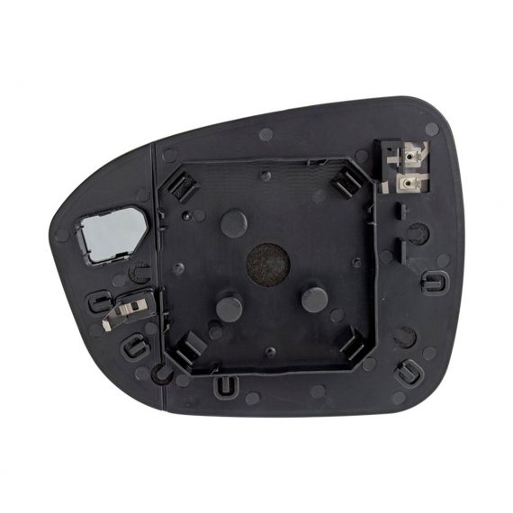 Glace + support rétroviseur droit, convexe, chauffant (2 broches)