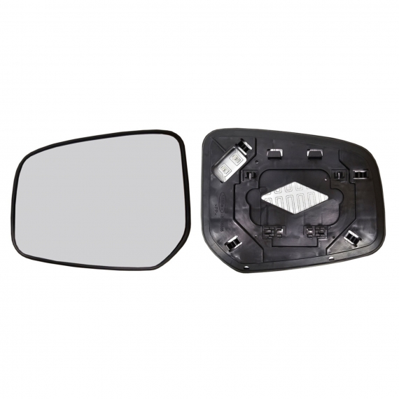 Glace + support rétroviseur gauche, convexe, chauffant (2 broches)