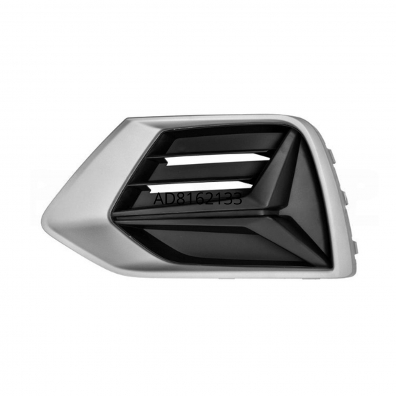 Grille droite pare-chocs avant, noir granulé