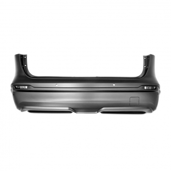 Pare-chocs arrière apprêté, 4 trous capteurs