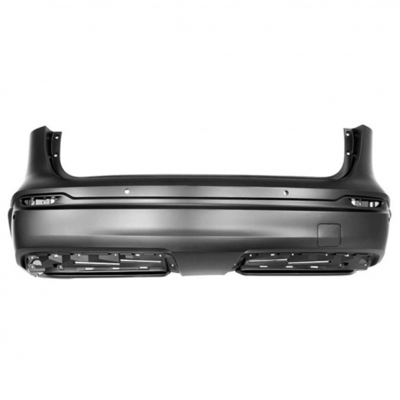 Pare-chocs arrière apprêté, 4 trous capteurs, trous moulures