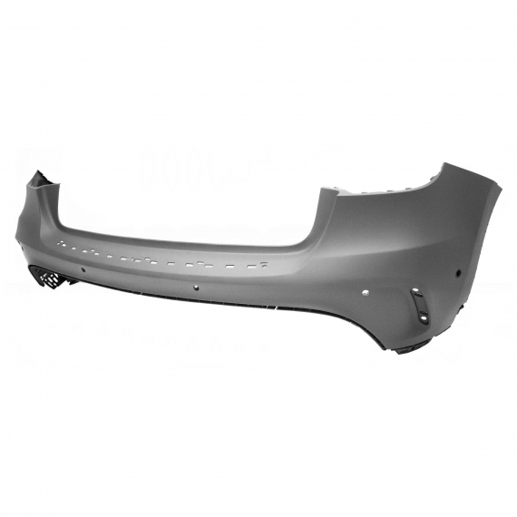 Pare-chocs arrière apprêté, trous capteurs, park assist (Mod. AMG)