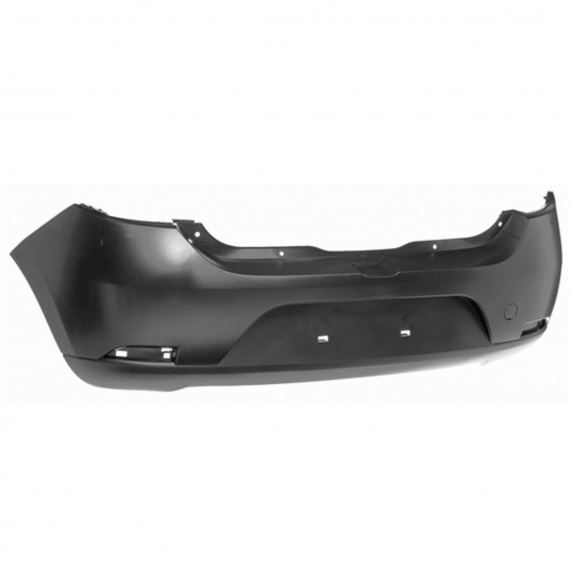 Pare-chocs arrière noir