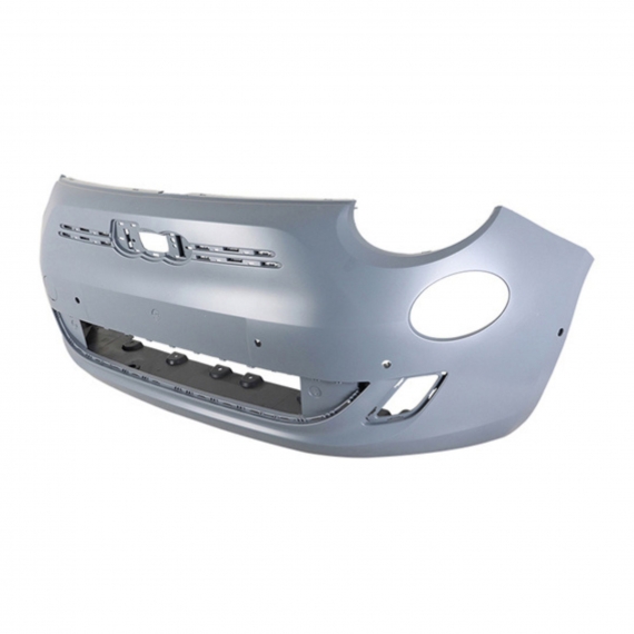 Pare-chocs avant apprêté, 6 trous capteurs, avec cache crochet