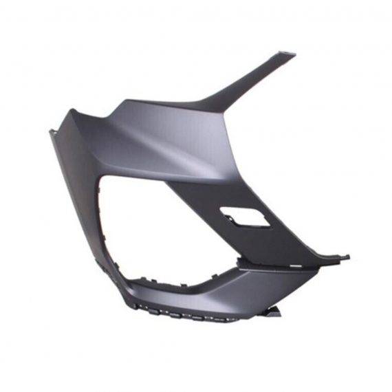 Pare-chocs avant droit, apprêté, couvercle de crochet