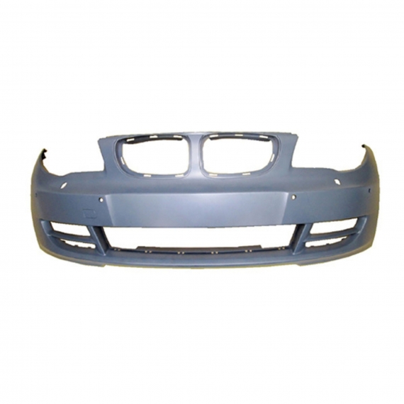 Pare-chocs avant apprêté, trous capteurs, trous lave-phares