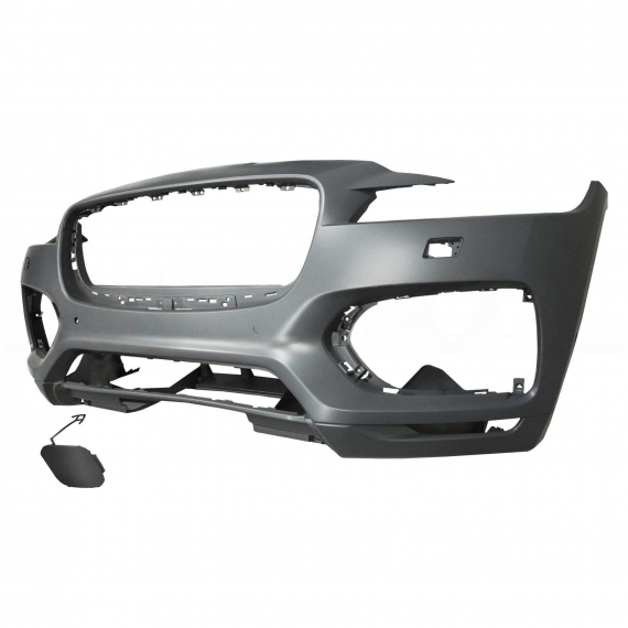 Pare-chocs avant apprêté, avec trous capteurs et lave-phares, park assist (Mod. R-Sport/S)