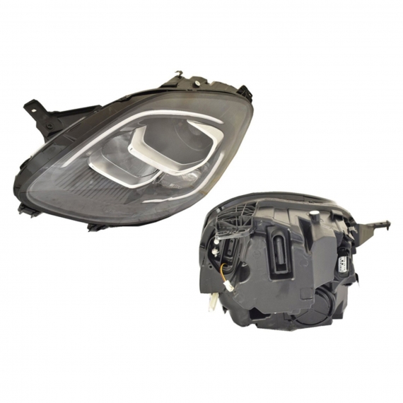 Phare électrique gauche, H1, LED