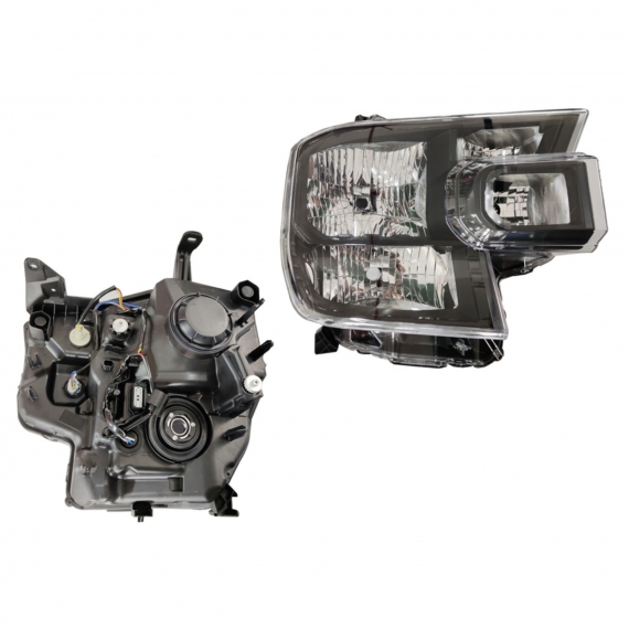 Phare manuel et électrique droit, H7+HB3