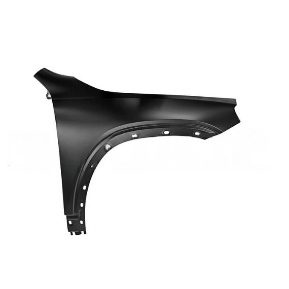 Aile avant droite, trous moulures