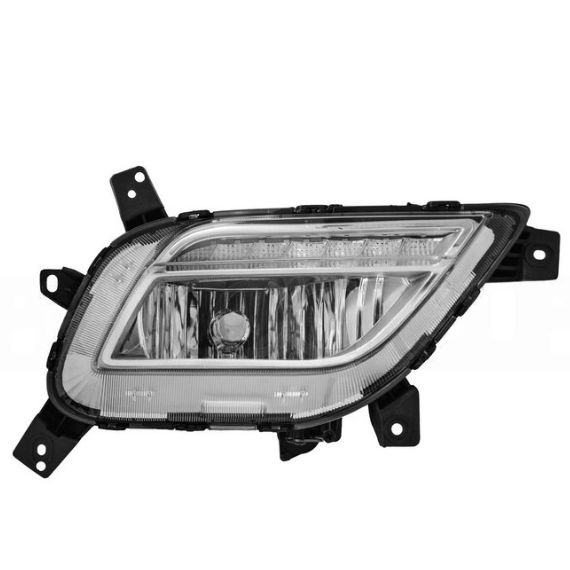 Feu antibrouillard droit avec éclairage diurne LED + H8