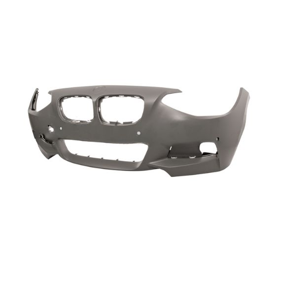 Pare-chocs avant apprêté, trous capteurs, trous park assist