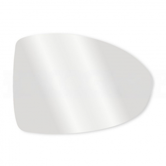 Glace + support droit, thermique, convexe, avec side