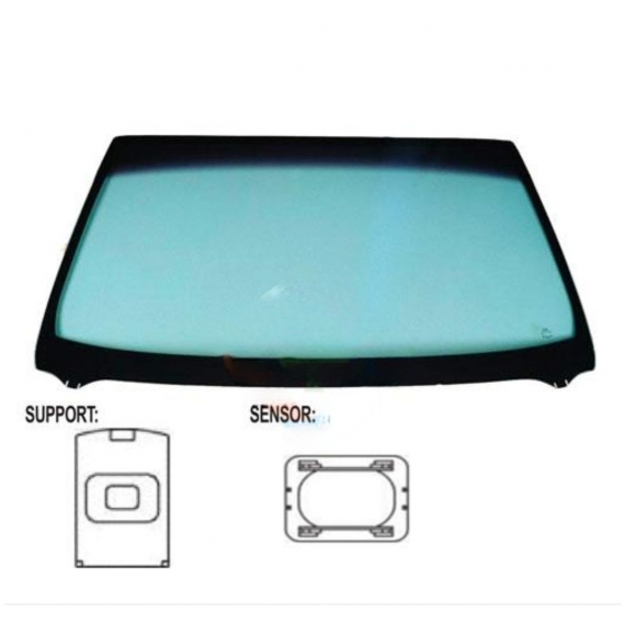 Pare-brise athermique + capteur 2003->