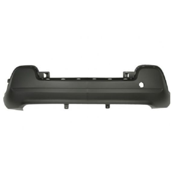 Pare-chocs arrière inférieur noir