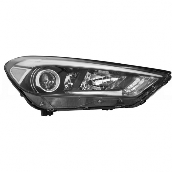 Phare avant droit LED+H7+H7+H7+H7 (moteur)