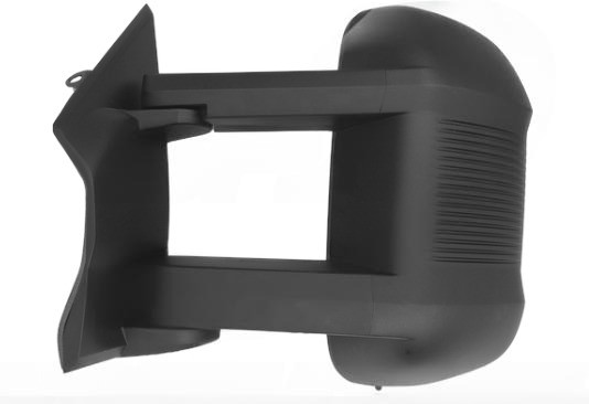 Rétroviseur électrique gauche, convexe, chauffant, avec feu clignotant, gravé, capteur. Bras long