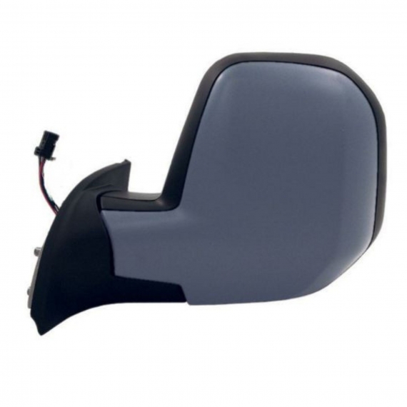 Rétroviseur gauche électrique, chauffant, apprêté, convexe