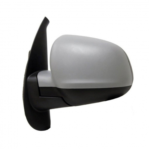 Rétroviseur gauche électrique, chauffant, rabattable à peindre [grand angle]