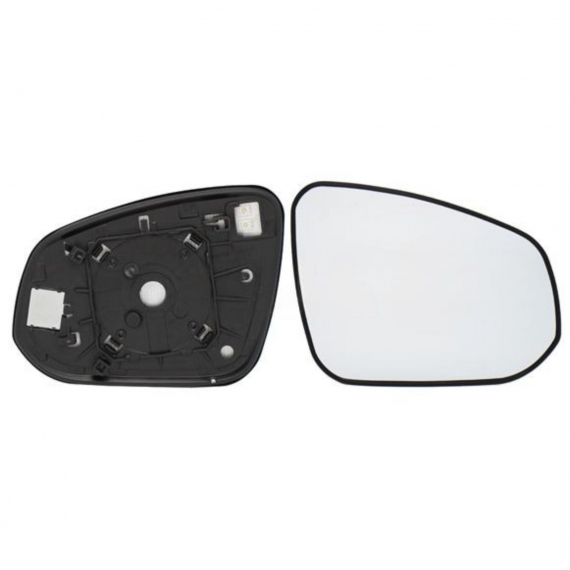 Glace + support rétroviseur droit, convexe, chauffant (2 broches)