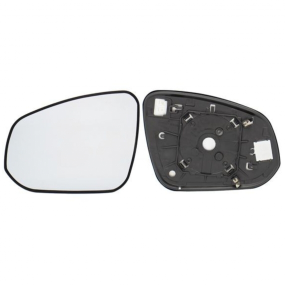 Glace + support rétroviseur gauche, convexe, chauffant (2 broches)