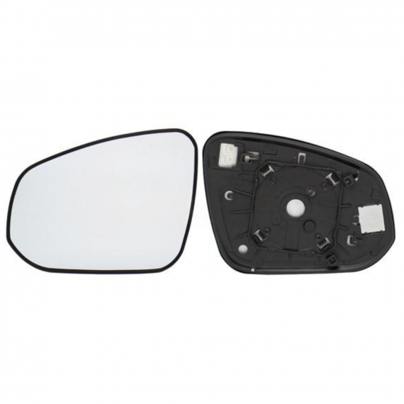 Glace + support rétroviseur gauche, convexe, chauffant (2 broches)