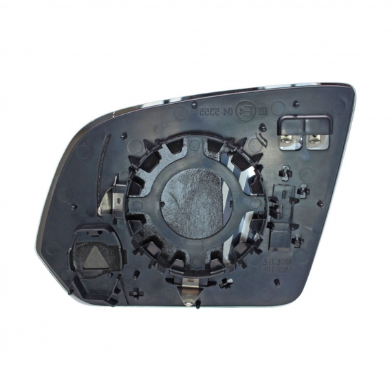 Glace + support rétroviseur gauche, asphérique