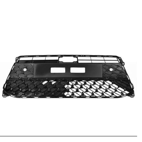 Grille centrale noire brillante, avec trous pour les capteurs