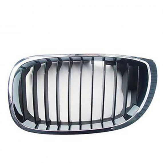 Grille gauche chromée avec lamelles noires (Mod.Coupé)