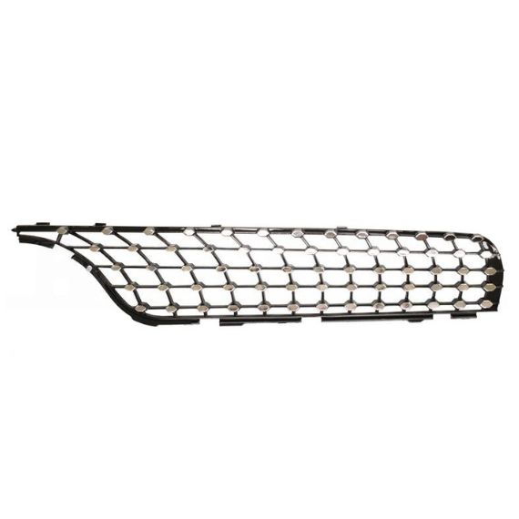 Grille supérieure gauche, chromée/noire