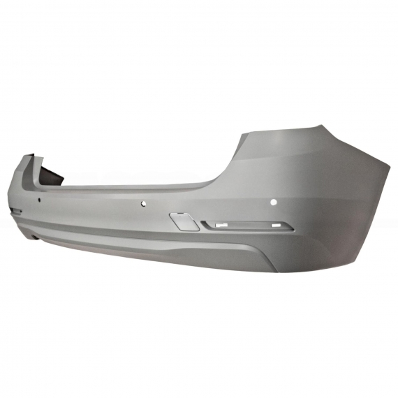 Pare-chocs arrière, apprêté, trous capteurs (Mod. F31)