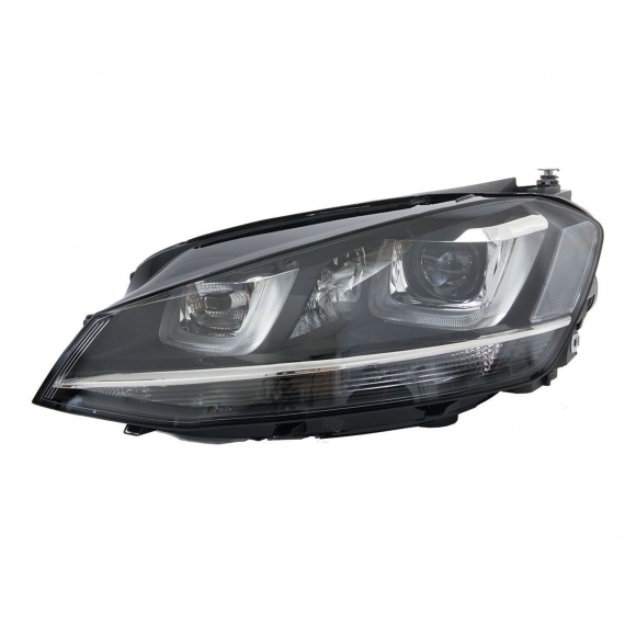 Phare électrique droit, sans unité de commande LED, Bi-xénon D3S+H7 (VALEO)