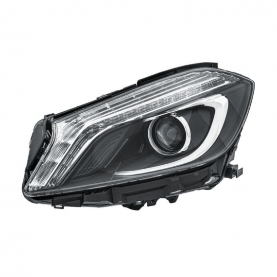 Phare électrique gauche, LED, xénon D1S+H7 (HELLA)