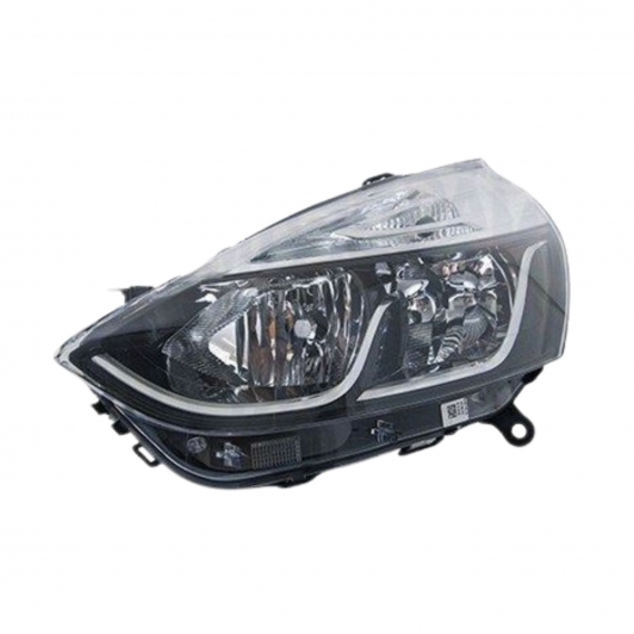 Phare électrique gauche, H7+H1 (MAGNETI MARELLI)