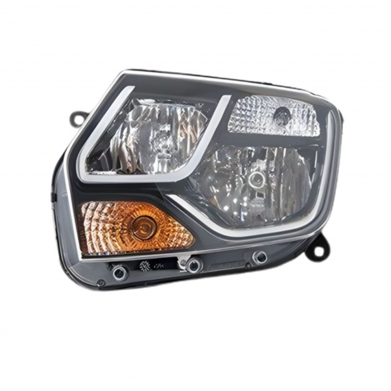 Phare électrique gauche, H7+H1 (MAGNETI MARELLI)