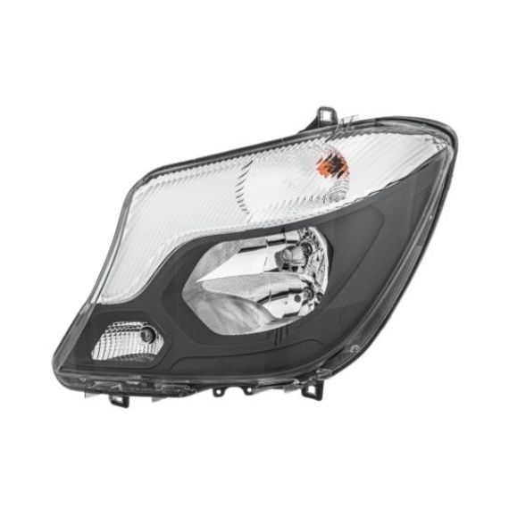 Phare gauche, H7+H7 (HELLA)