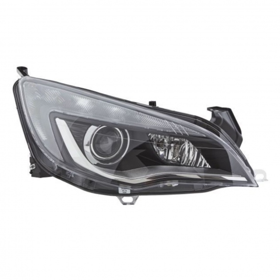 Phare électrique droit, LED, Bi-xénon D1S+H11 (HELLA)