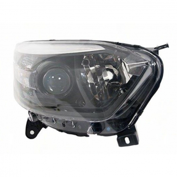 Phare électrique droit, noir, H1+H1 (MAGNETI MARELLI)