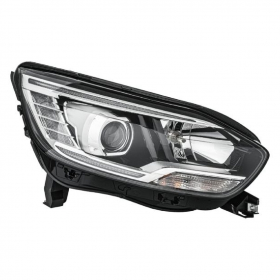 Phare électrique droit, H7+H7 (HELLA)