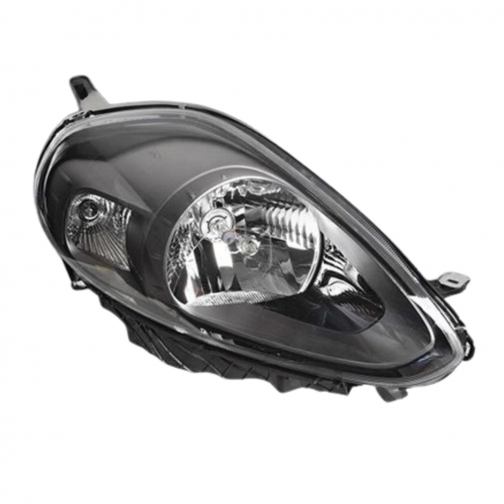 Phare électrique droit, gris, H4 (VALEO)