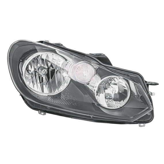 Phare électrique droit, H7+H15 (HELLA)