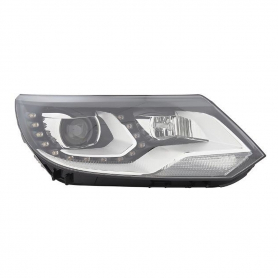 Phare électrique droit, xénon D3S+H7 (HELLA)