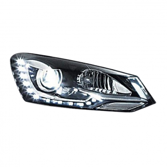 Phare électrique droit, noir, Bi-xénon D3S (VALEO)