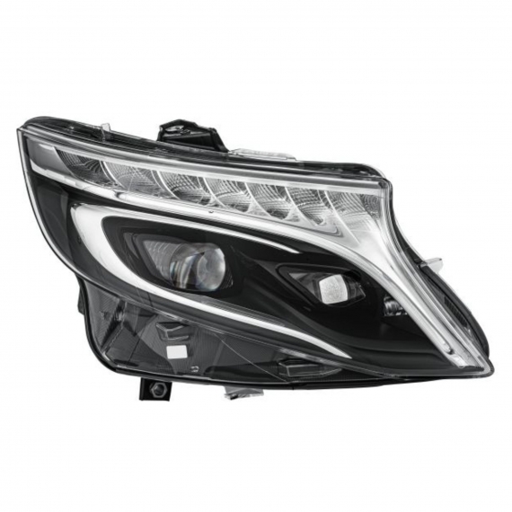 Phare droit, gris, Full LED (Hella)