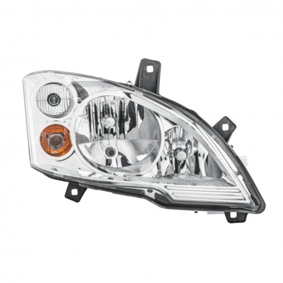 Phare électrique droit, H7+H7+H7 (HELLA)