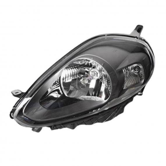 Phare électrique gauche, gris, H4 (VALEO)