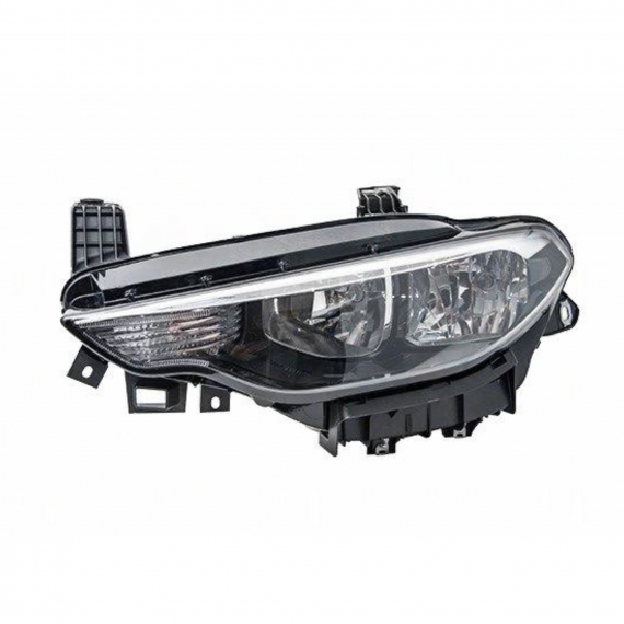 Phare électrique gauche, noir, H7+H15 (MAGNETI MARELLI)