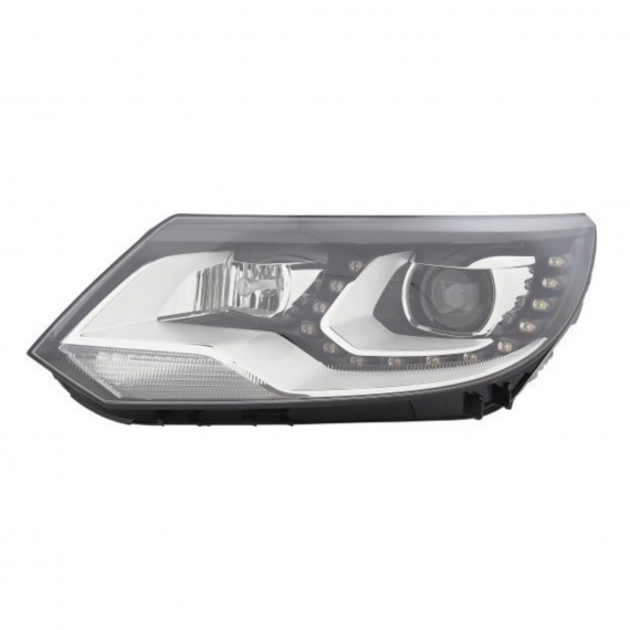 Phare électrique gauche, Xénon D3S+H7 (HELLA)