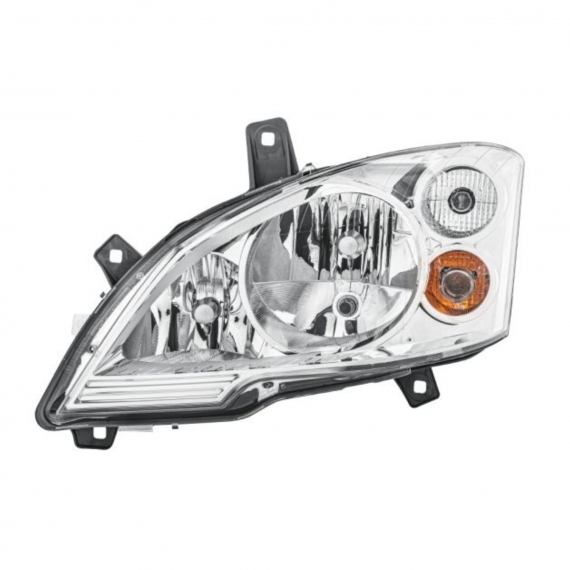 Phare électrique gauche, H7+H7+H7 (HELLA)